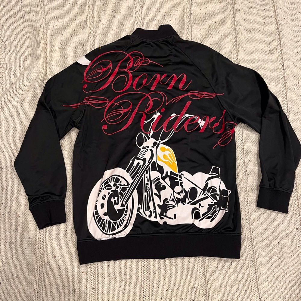 Jeezy eight 732 zip up born riders jacket